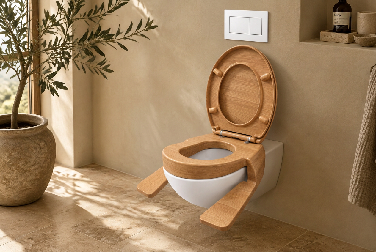 Hukōn in a modern bathroom